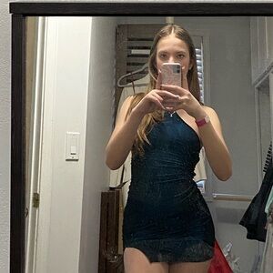 cute short halter dress